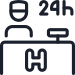Lễ tân 24h